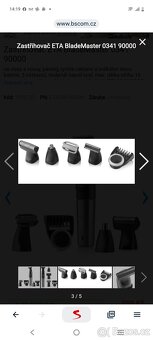 Zastřihovač ETA BladeMaster 0341 90000 - 3