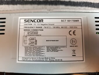 Autorádio Sencor - 3