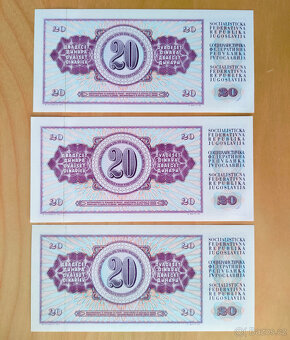 Jugoslávie - 20 dinárů - 3