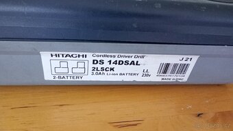 Aku vrtačka Hitachi DS 14 DSAL - 3