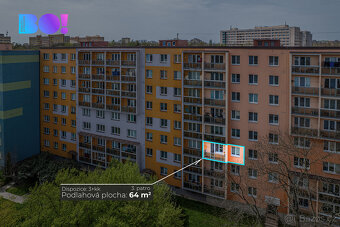 Prodej bytu 3+kk, 64 m², Ostrava-Poruba - 3