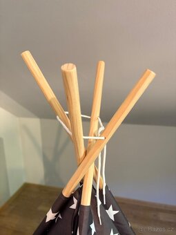 Teepee stan hvězdičky - 3