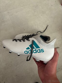 Bílé kopačky Adidas - 3