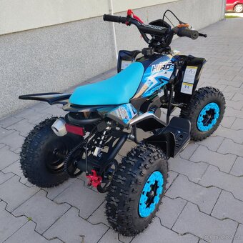 Dětská čtyřkolka Apollo Hiro Cobra 49cc modrá - 3