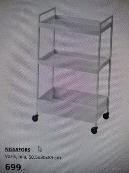 Stolek, voziik Ikea - 3