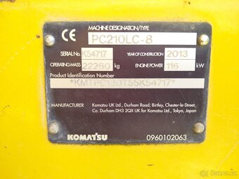 Komatsu PC 210 LC-8 - 3