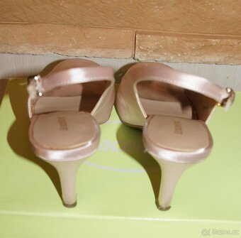 Smetanové dámské boty Graceland - vel. 37 - 3