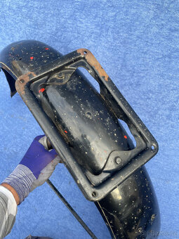 Jawa 175/250 Speciál (Villiers) -  Zadní Blatník + nosič - 3