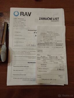 Dřezová stojánková baterie pro nízkotlaké ohřívače - 3