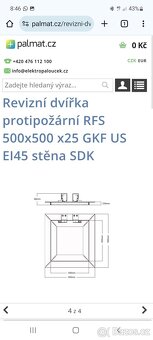 Revizní dvířka protipožární - 3