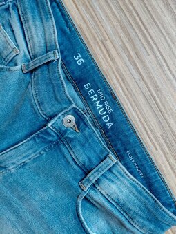 NOVÉ riflové šortky/bermudy - 3