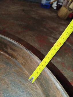 VELKÁ LITINOVÁ PÁNEV - 50cm - 3