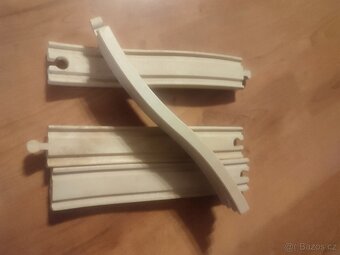 Dřevěné koleje, velká sada - 3