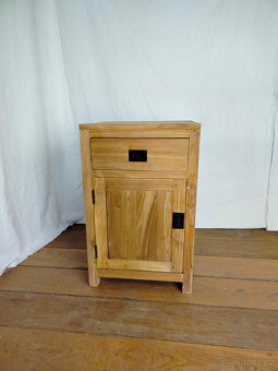Noční stolek - TEAK - 3
