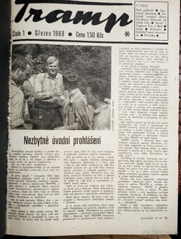Časopisy Tramp-1968. Tramping. - 3