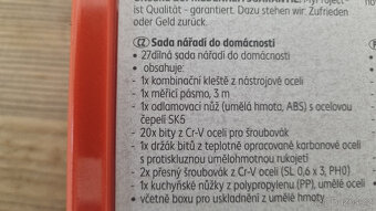 Sada nářadí do domácnosti - 3
