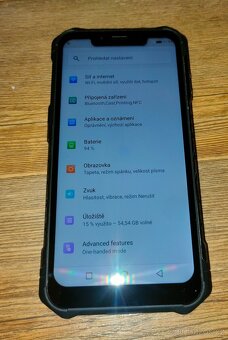 Prodám telefon Ulefone Armor 6e 4GB/64GB černý - 3