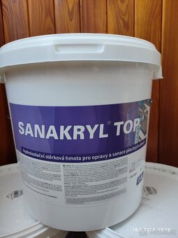 Nátěr hydroizolace Sanakryl Top 25 kg - 3 balení - 3