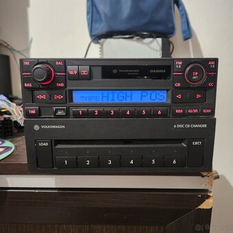 VW GAMMA PLUS 6DISC CHANGER SESTAVA - 3