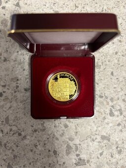 Zlatá mince ČNB 5 000 Kč - Olomouc PROOF (2024) - 3