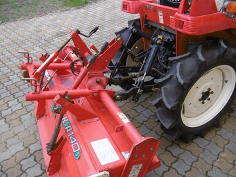 Malotraktor YANMAR AF160D s rotavátorem - 3