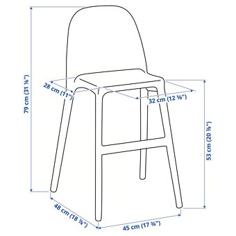 Prodám nábytek IKEA psací stůl a židle pro děti - 3