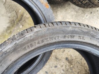 17"sada letních pneu Sunny 215/45/17 600Kč/4ks - 3