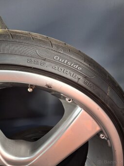 Alu kola original Audi, R18 + letní pneu 225/40 R18 - 3