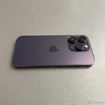 iPhone 14 Pro 256GB, 100% baterie, bez škrábance, záruka - 3