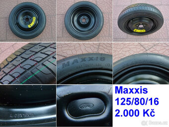 Rezerva dojezdovka originál Ford 5x108 4Jx16 ET25 - 3