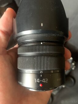 2x Lumix G7 + 3x objektiv + 13x paměťová karta + 3x baterie - 3