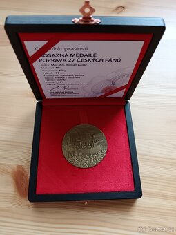 Medaile Poprava 27 Českých Pánů 1621/2021 jen 200ks - 3