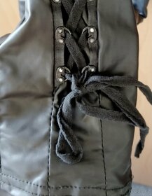 Černé gotické legíny - 3