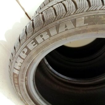 16" PNEU – 215/45/R16 – ZIMNÍ - značky IMPERIAL - 90% vzore - 3