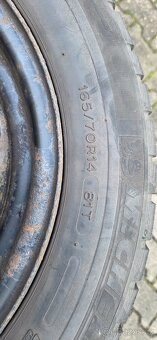 Zimní kola VW polo Michelin 165/70R14 - 3