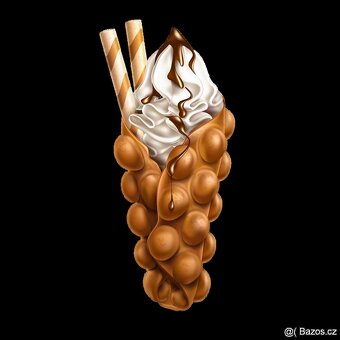 Stánkový prodej Bubble waffle - 3