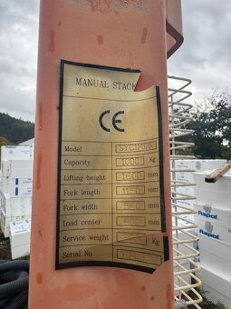 Vysokozdvižný paletový zvedák - 3