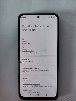 Xiaomi Redmi Note 11 Twilight Blue perfektní stav - 3