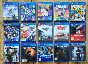 Hromada her na Playstation 4 - moje sbírka - TOP STAV - 3