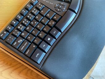 Bezdrátová ergo klávesnice Eternico KS2450 černá - 3