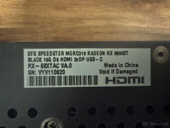 XFX rx 6800xt, 16gb - 3