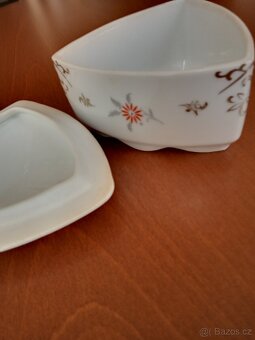 Secesní porcelánová dózička - 3