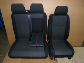 VW T6, T5 sada předních sedaček 1+2 - 40tkm - 3