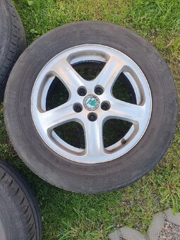 Alu letni pneu 195/65/15 5×100 - 3