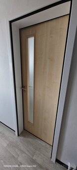 Dveře Frezie Levé+kování top stav 70cm - 3