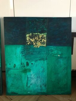Diptych Horšia polovica V66xš57cm - 3