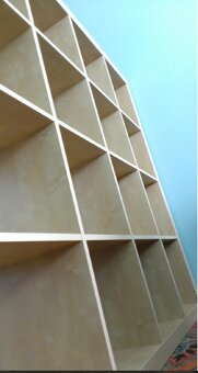 IKEA Expedit 4x4 s krabicemi Dröna - 3