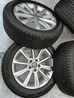 Alu Vw Passat B8 5/112 r17 + 215/55 r17 zimní - 3