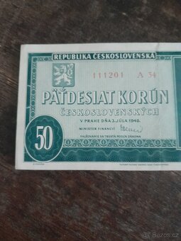 50 korun Štefánik 1948 - 3