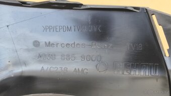 MERCEDES TŘÍDA E KUPÉ c238 SPOJLER ZADNÍHO NÁRAZNÍKU AMG - 3